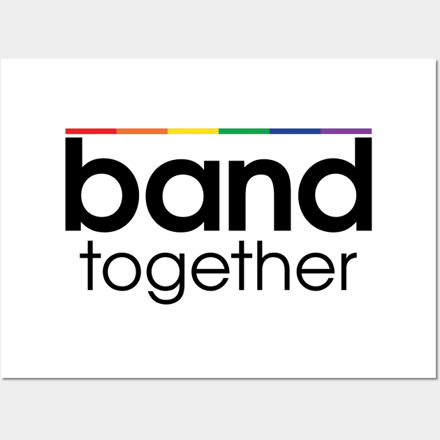 Band Together Wall Art by mimarching